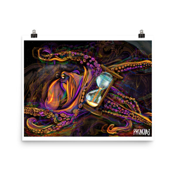Time's Tentacles Print - Image 3